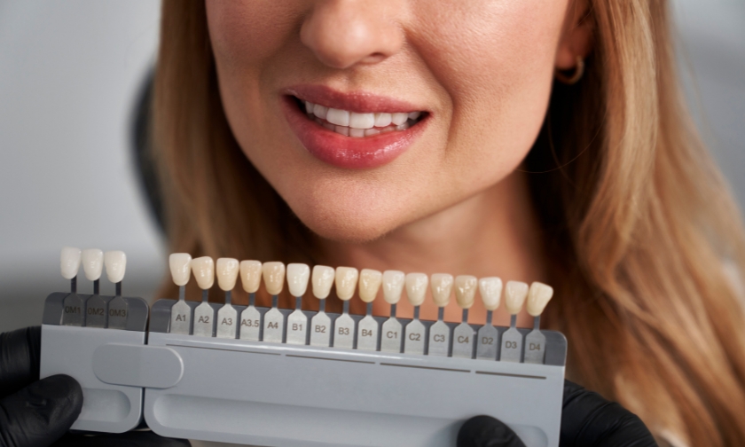 your smile with porcelain veneers